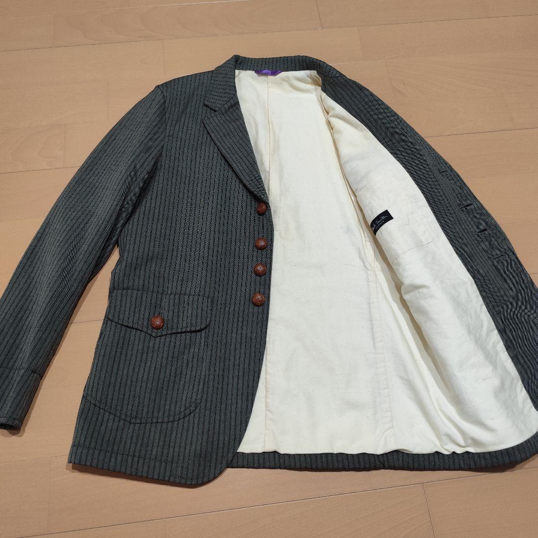 美品 ポールスミスコレクション 中綿入り テーラードジャケット クルミボタンXL