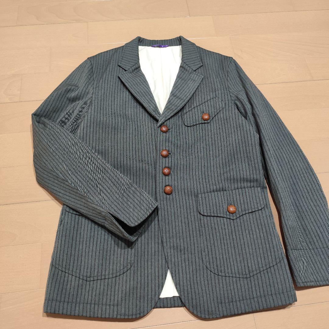 美品 ポールスミスコレクション 中綿入り テーラードジャケット クルミボタンXL