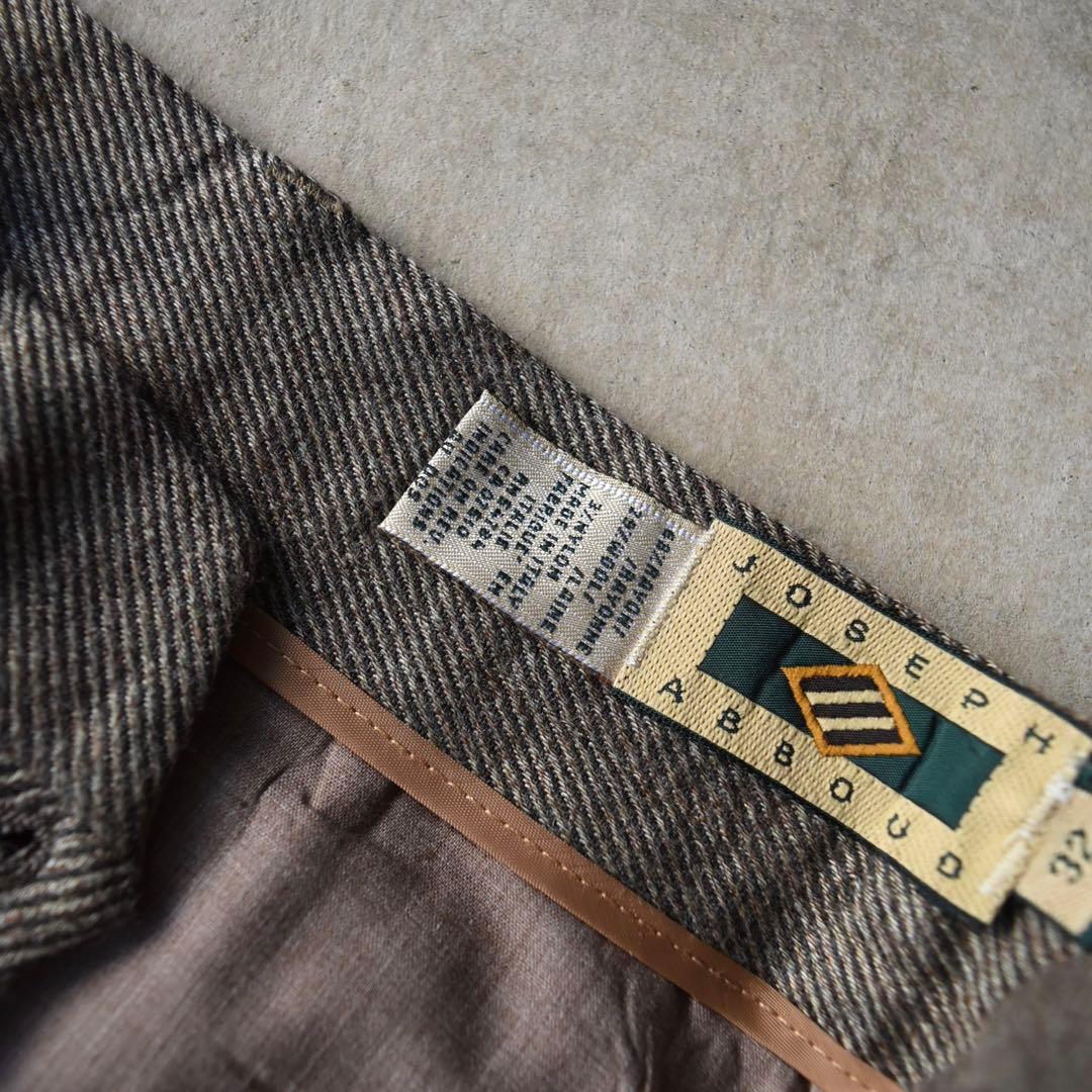 90s ジョゼフ・アブード ツータックスラックス W30 L30 ラルフ 未使用