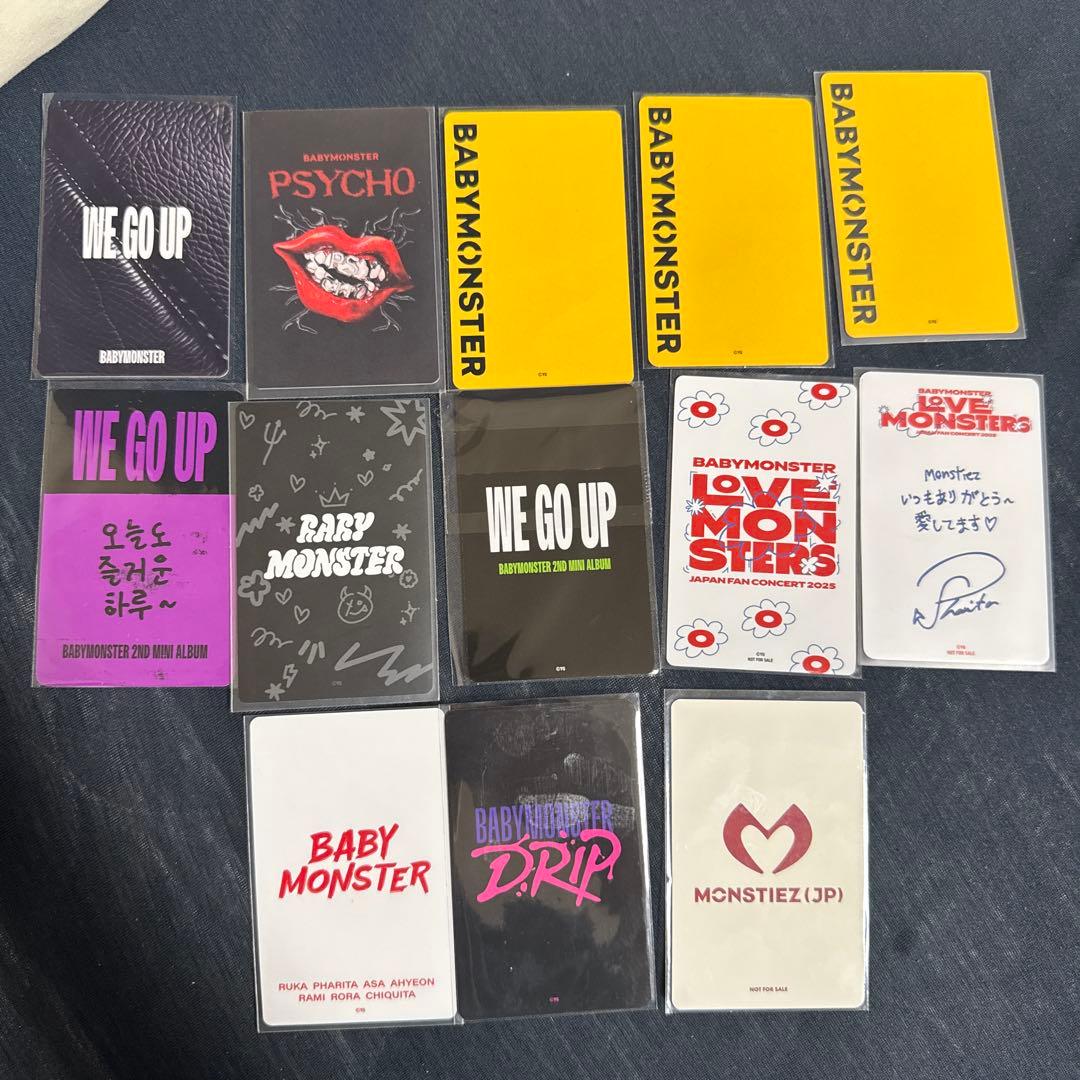 パリタ、トレカ15枚＆フォトチャーム＆缶バッチセット