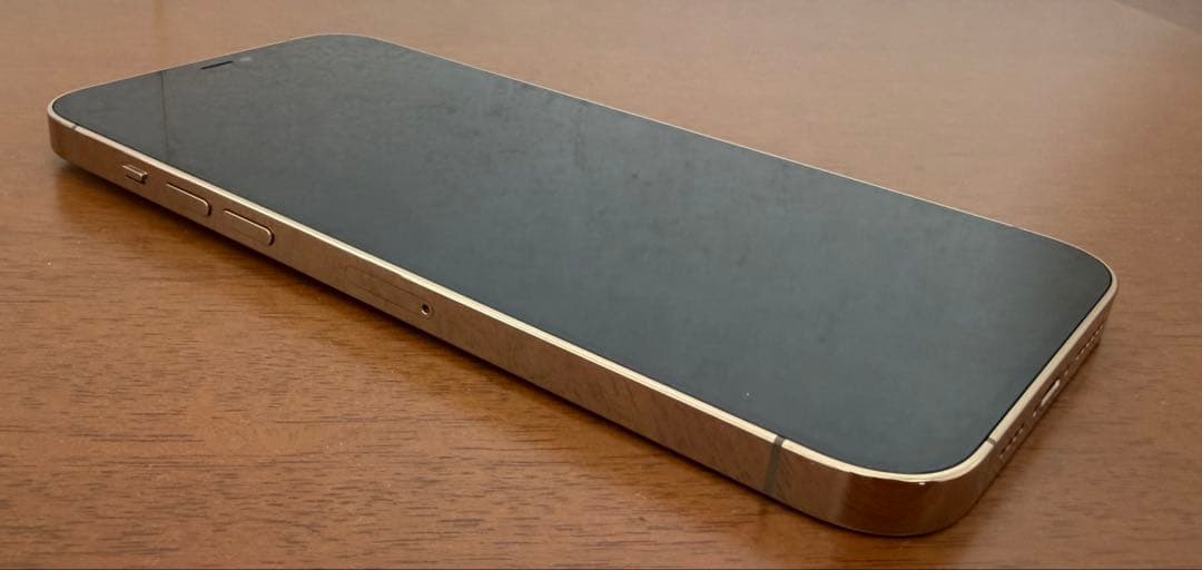 iPhone12ProMax ゴールド 125GB 残79% simフリー