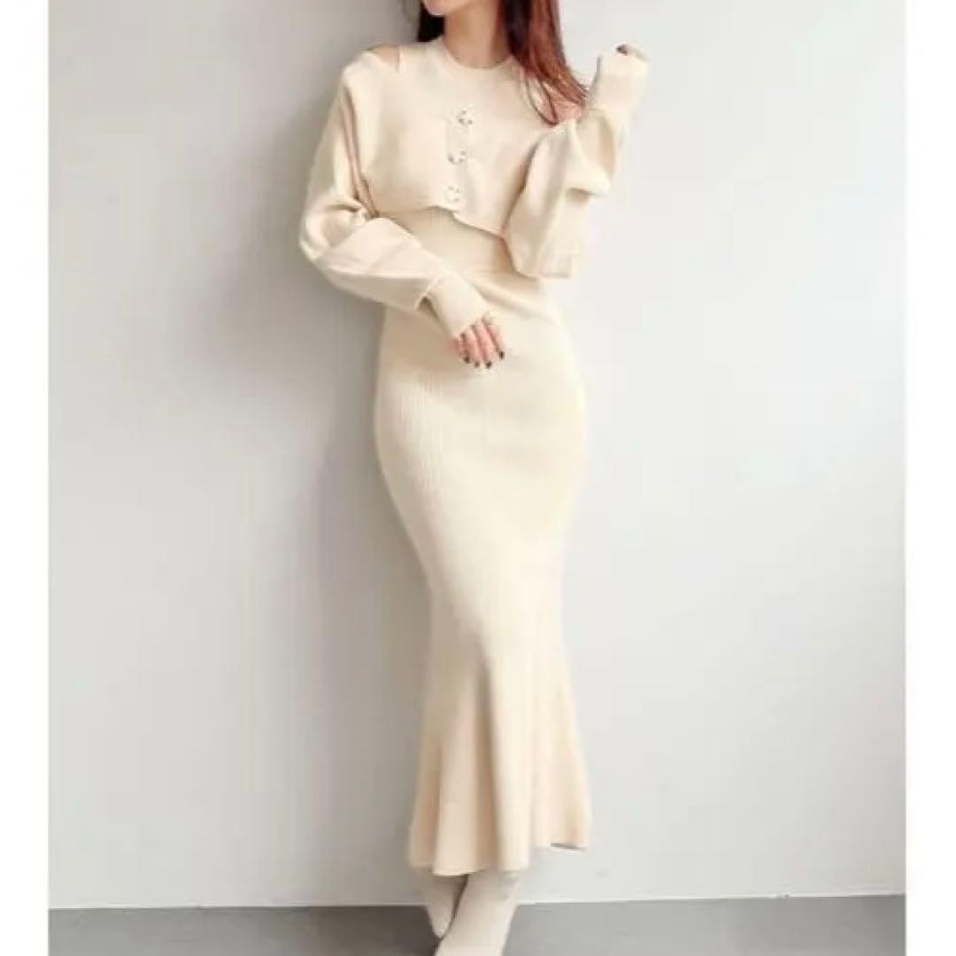 RESEXXY リゼクシー ニットワンピース 2点セット