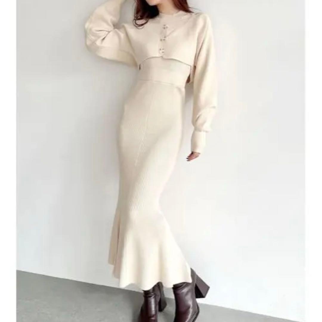 RESEXXY リゼクシー ニットワンピース 2点セット