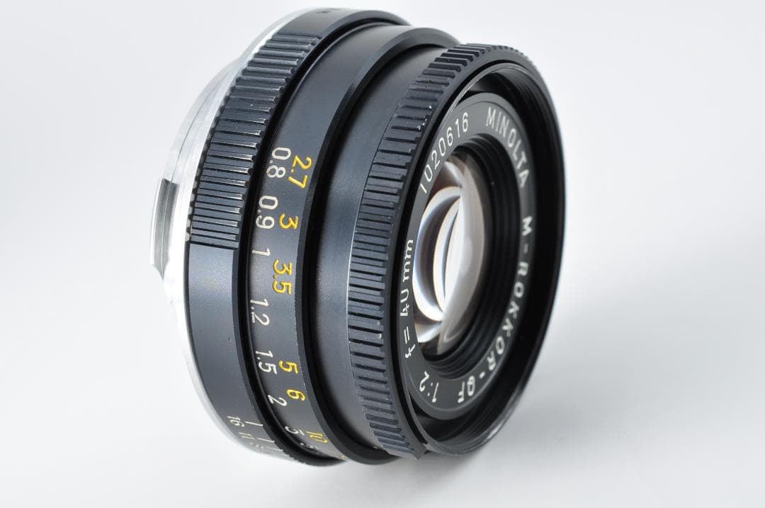 レンズ(単焦点) MINOLTA M-ROKKOR-QF 40mm F2 Leica M#1151
