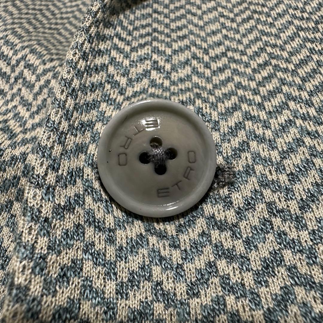 お*る様 裏地ペイズリー✨　XL 大きいサイズ　ヘリンボーン　ETRO　アンコン