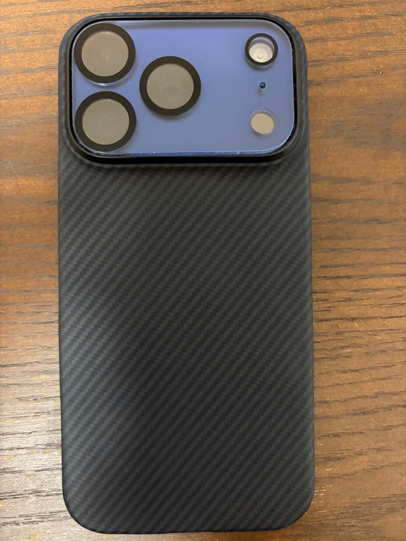 iPhone 17 Pro 256GB ディープブルーSIMフリー PITAKA