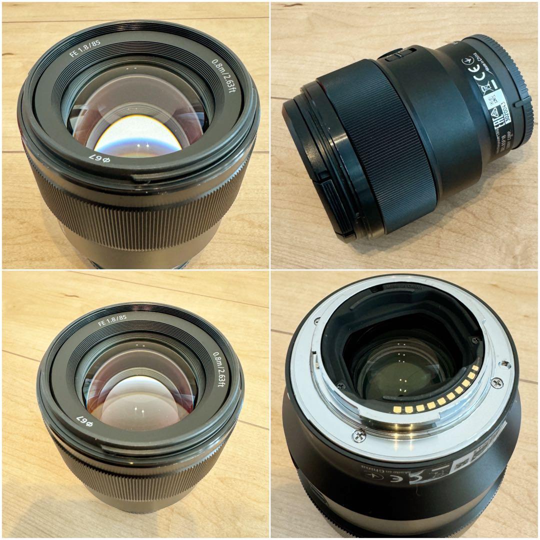 SONY FE 85mm F1.8 SEL85F18 Eマウント α7 レンズ