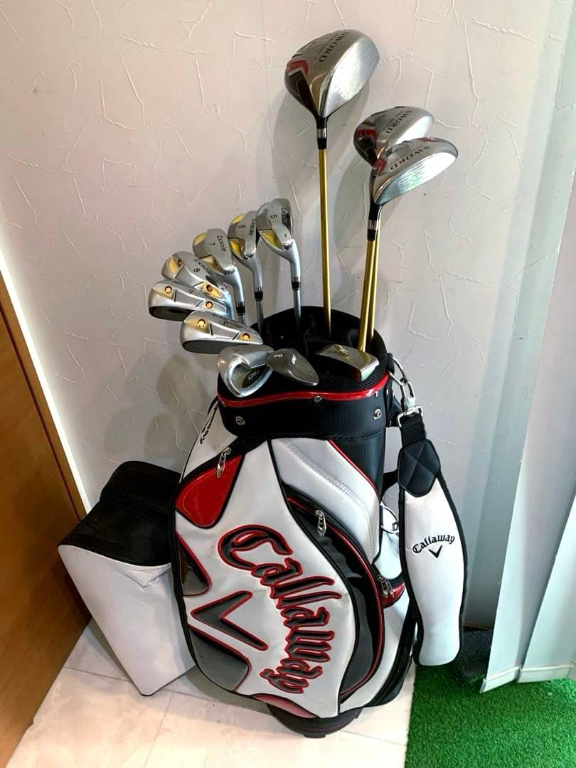 豪華　良品　激飛び　ゴルフクラブフルセット　スウォード　エクソール　キャロウェイ