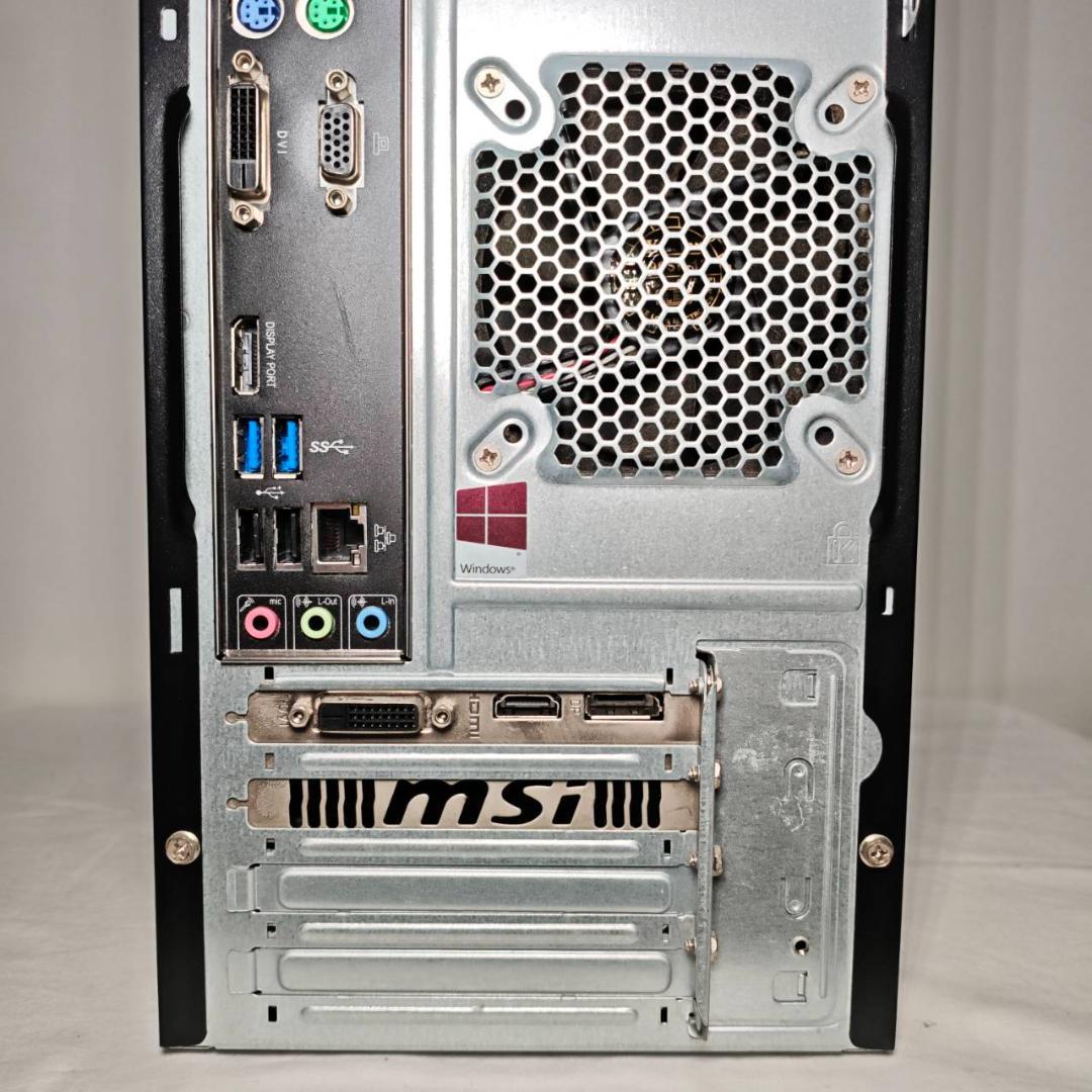 ゲーミングPC/core i3/500GB/GTXグラボ/MS Office搭載