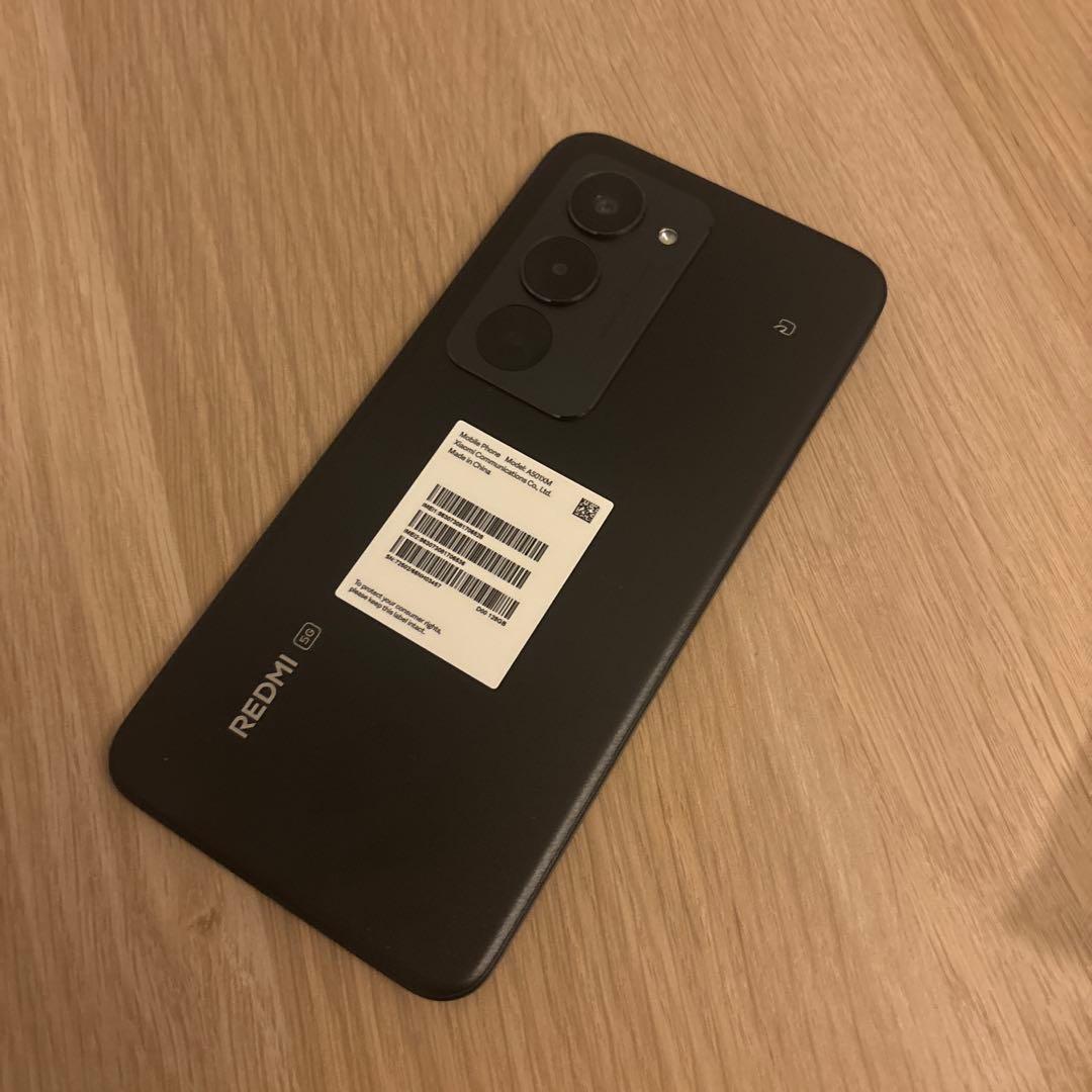 新品・Redmi 15 5G ミッドナイトブラック