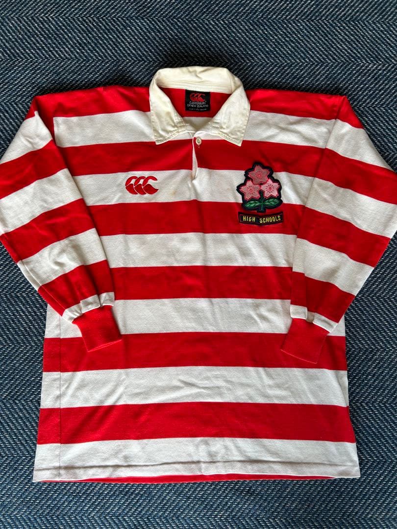 カンタベリー ラグビー 高校 日本代表 ジャージ L