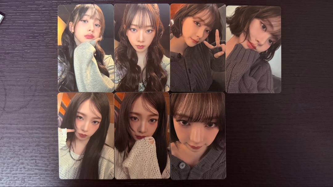 aespa ファンミーティング“To MY WORLD” カリナトレカ6枚セット