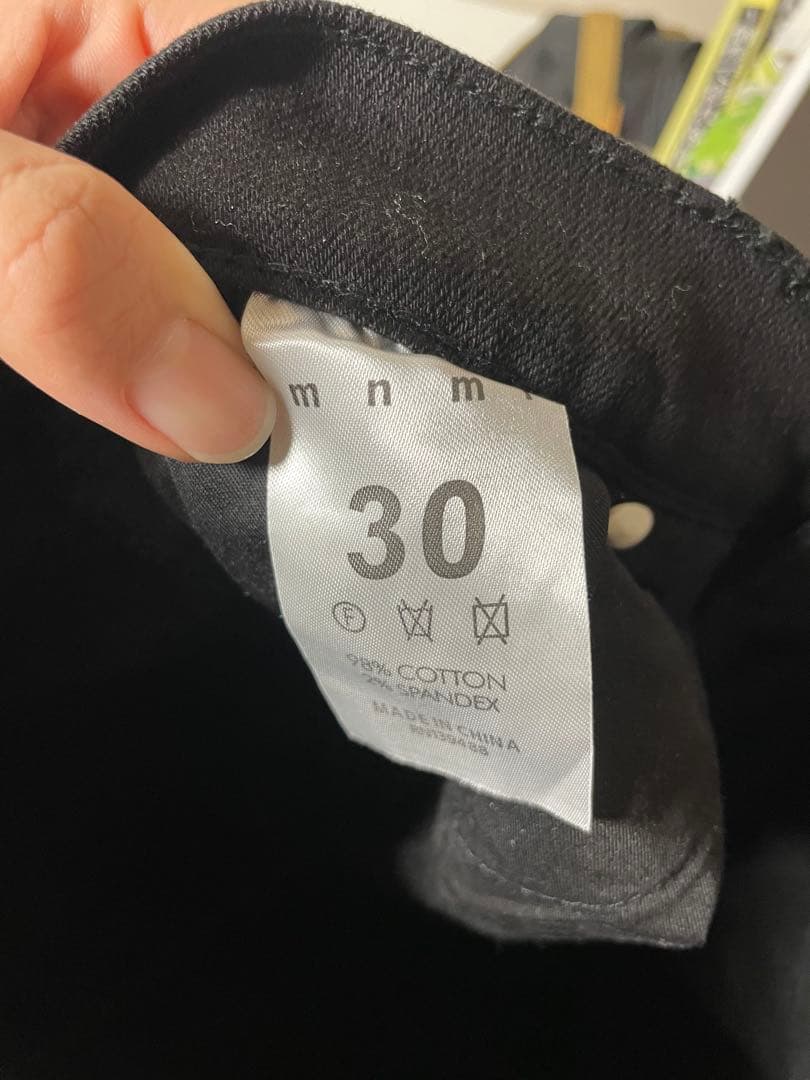 mnml フレア　drip swag フレア　w30