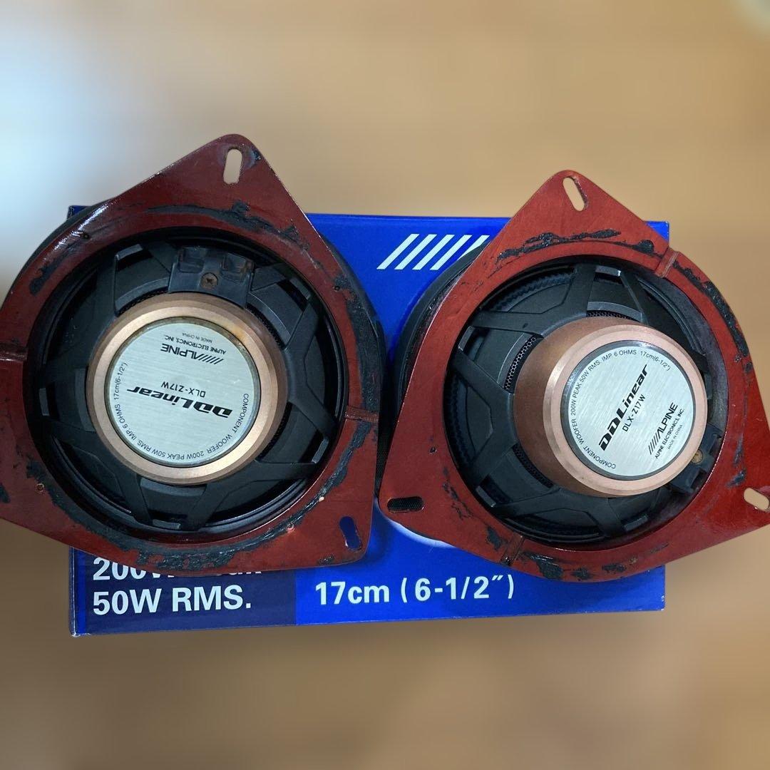 ALPINE DLX-Z17PROスピーカーセット