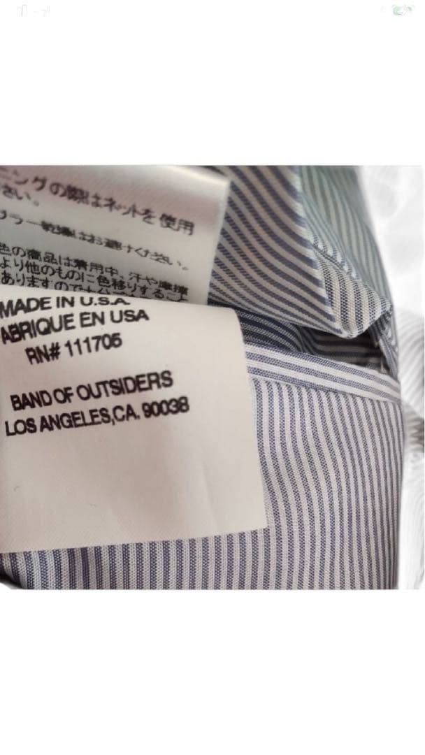 【USA製】美品 BAND OF OUTSIDERS 6B ダブルブレザー 2