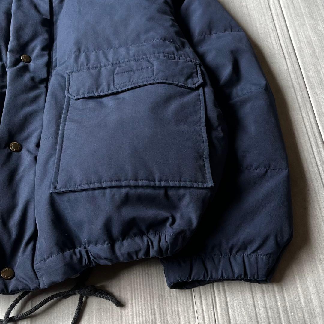 希少 OLD UNIQLO 80s 90s ダウンジャケット 短丈 L 初期タグ