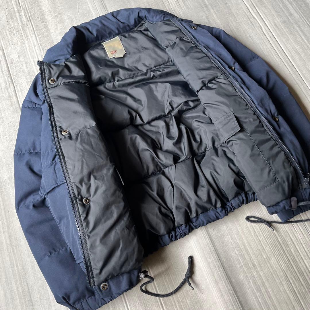 希少 OLD UNIQLO 80s 90s ダウンジャケット 短丈 L 初期タグ