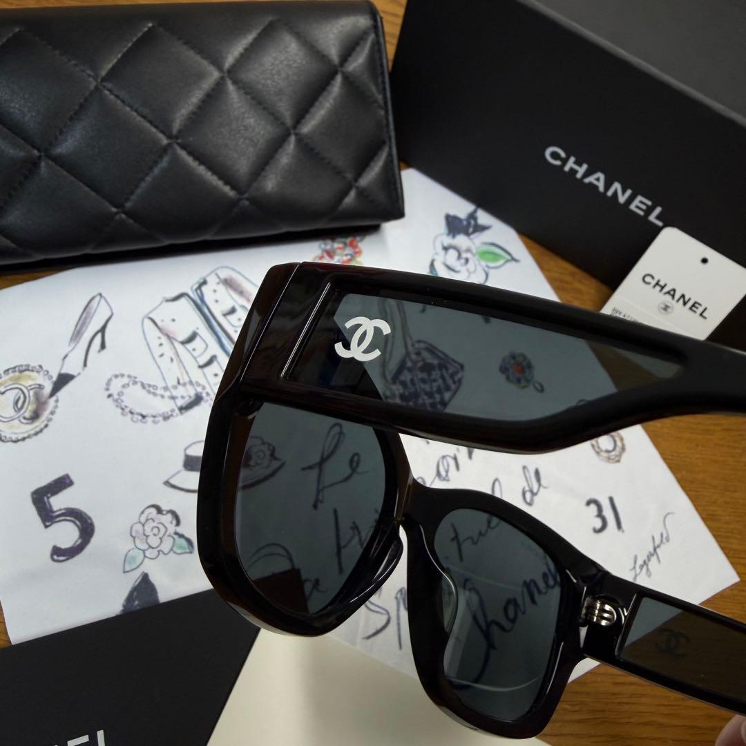 【美品】CHANEL butterfly sungrass バタフライサングラス