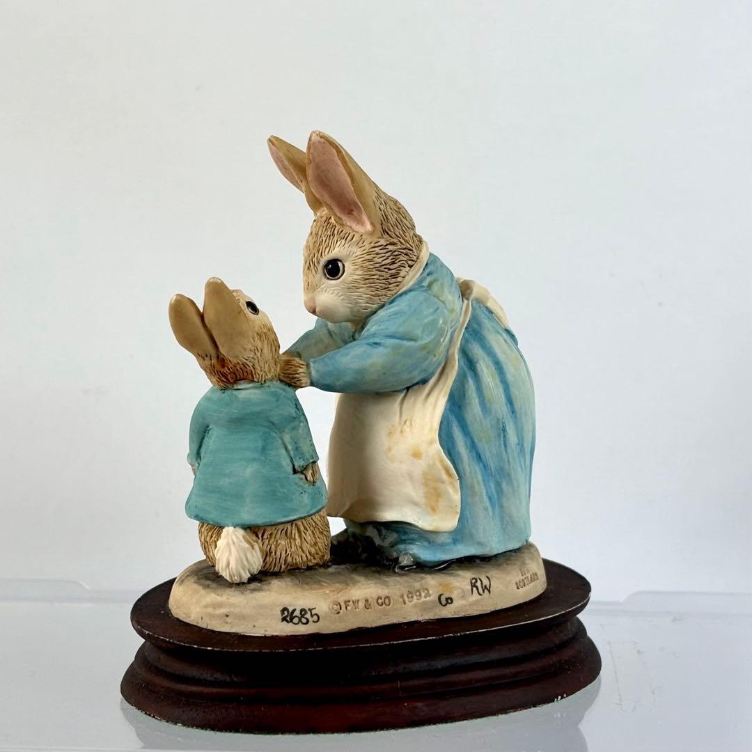 ピーターラビット　◆希少100周年記念　【Mrs.Rabbit & Peter】