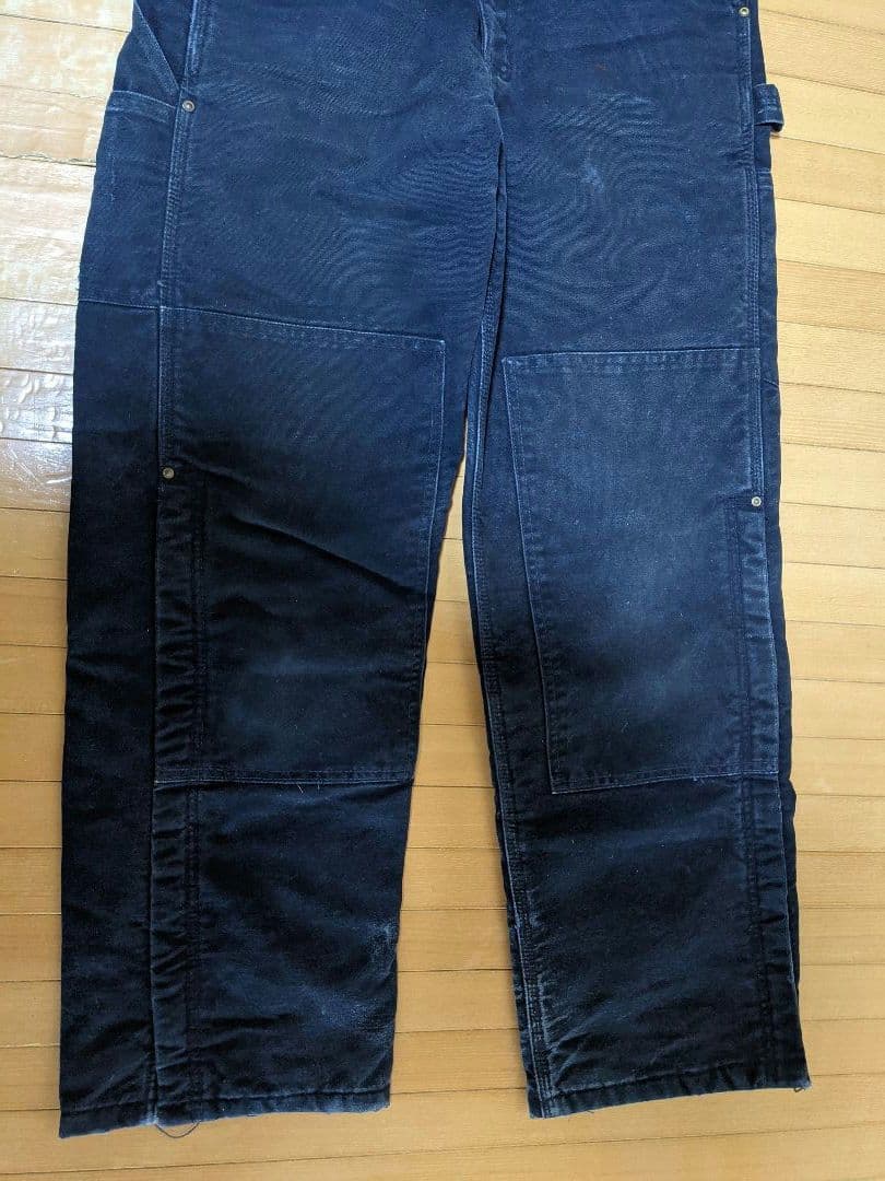 Carharttカーハート キルティングオーバーオール(32×32)