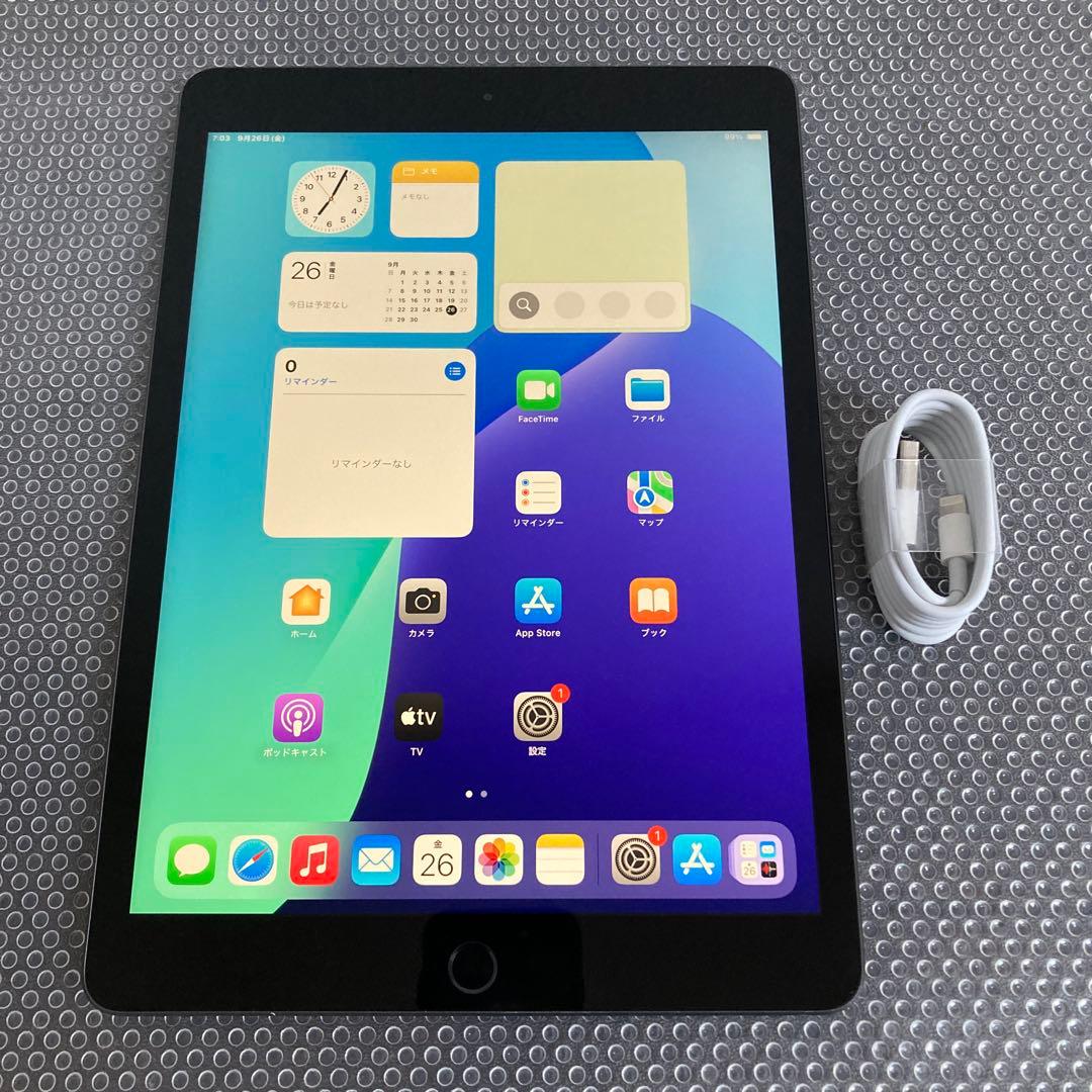 2694【早い者勝ち】電池最良好☆iPad7第7世代 32GB WIFIモデル☆