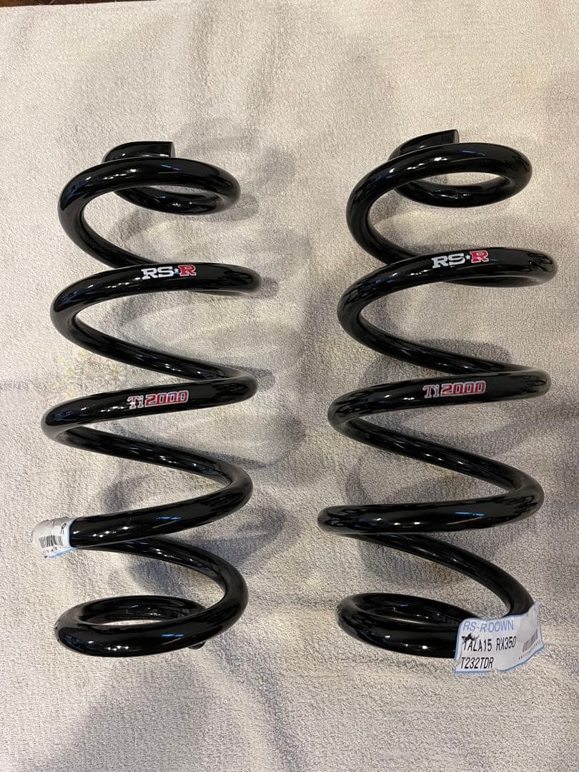 RS-R T2000 新型レクサスRX350ハーフダウンサス