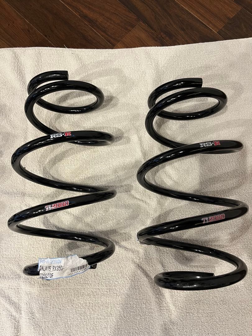 RS-R T2000 新型レクサスRX350ハーフダウンサス