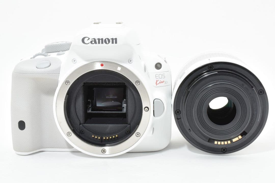 ショット数僅少✨Canon EOS KissX7 ホワイト✨シングルレンズセット
