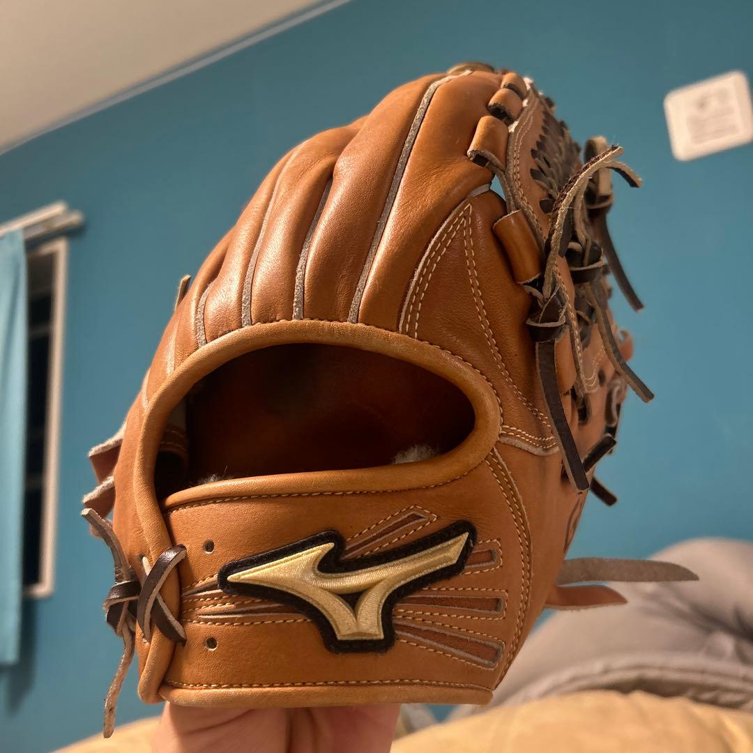 Mizuno Global Elite 硬式グローブ ブラウン