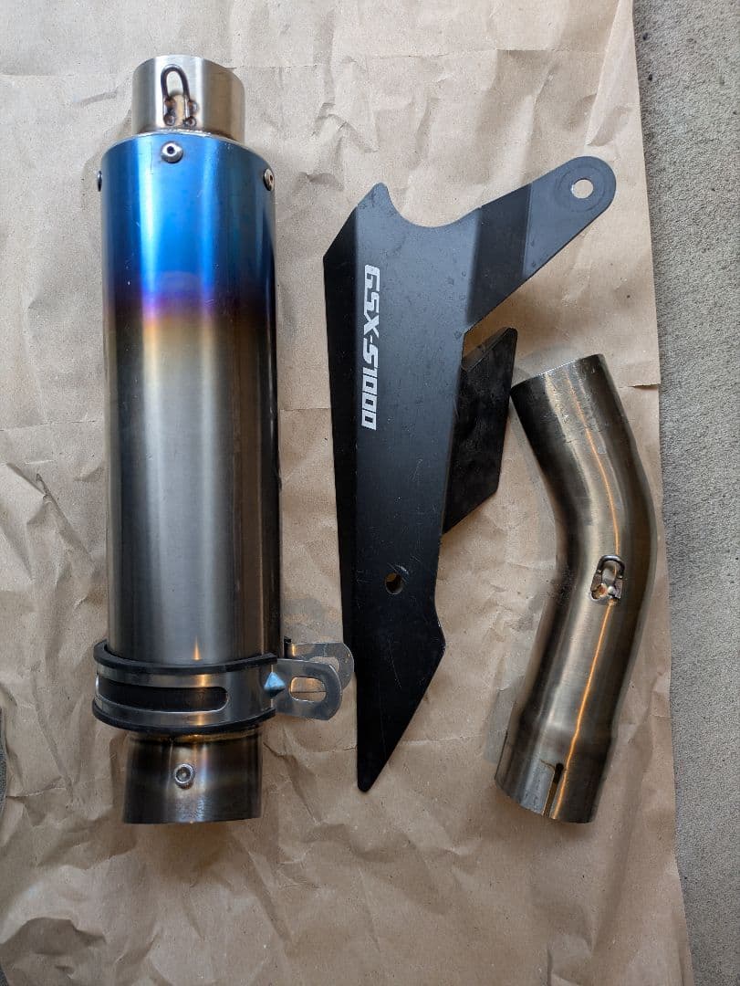 GSX-S1000 スリップオンマフラー