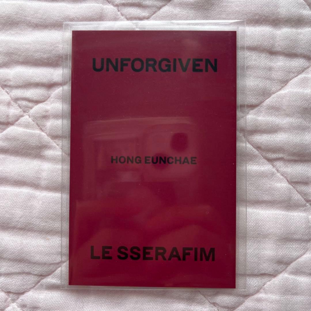 LE SSERAFIM ルセラフィム unforgiven ウンチェ トレカ