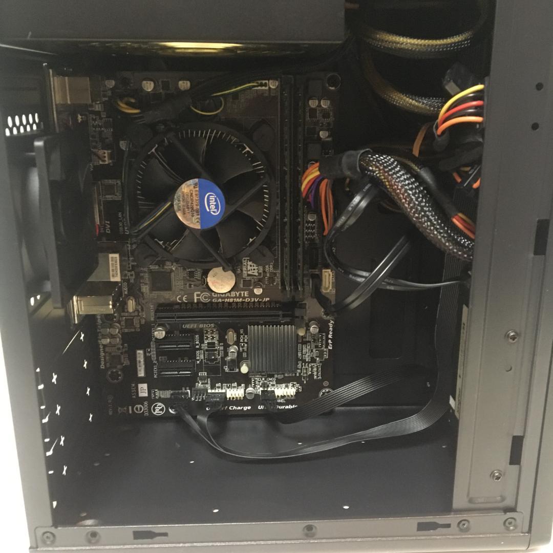 【ケース新品】 GA-H81M SSD Win11 オフィス付