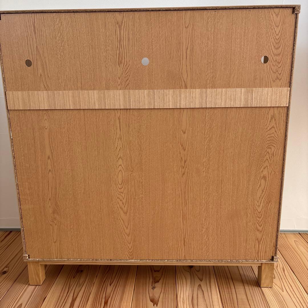 無印良品　本棚　薄型　木製収納　ロータイプ(販売終了品)