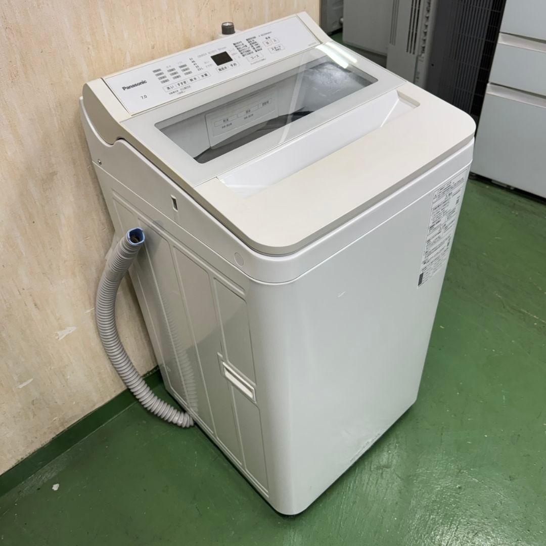 51 Panasonic　家庭用　洗濯機　7キロ　小型　単身　インバーター搭載
