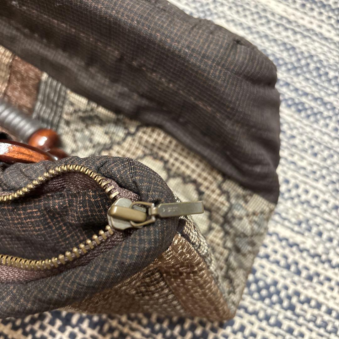 着物生地　リメイク　手提げ　バック