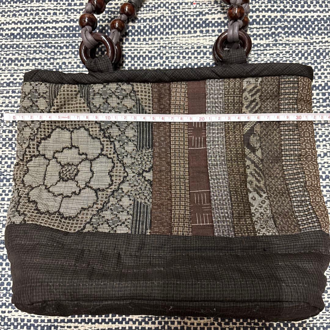 着物生地　リメイク　手提げ　バック