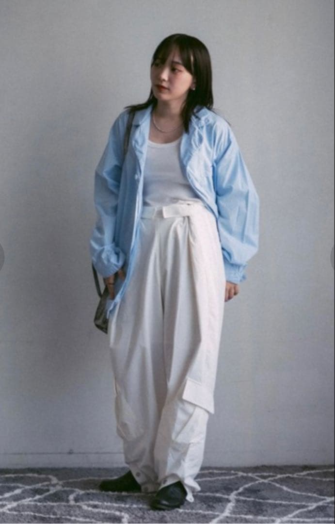 2/9号室（かおこ&ひろと） Nylon Tuck Cargo Pants