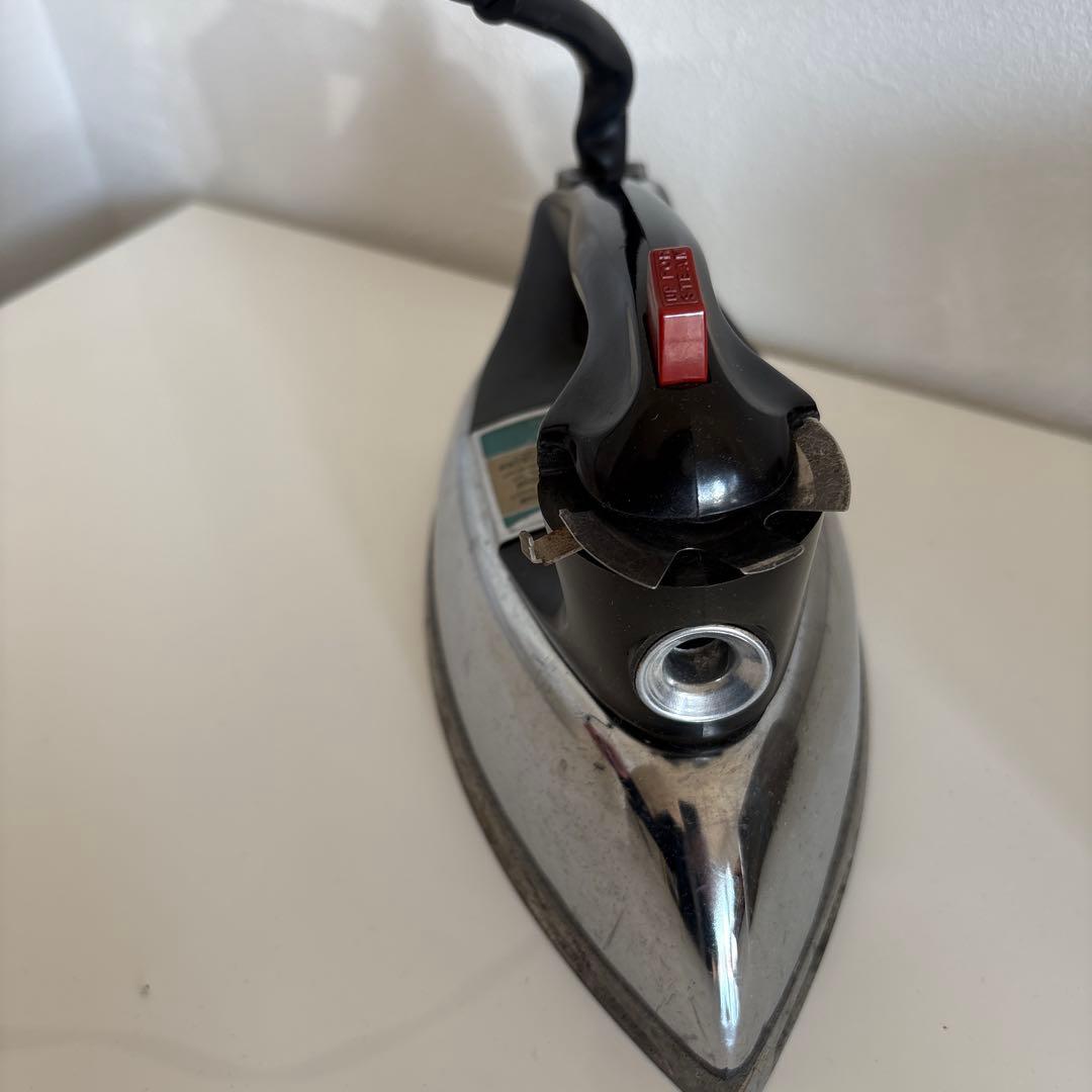 GE Steam and Dry Iron 年代物 レトロ 動作確認済み