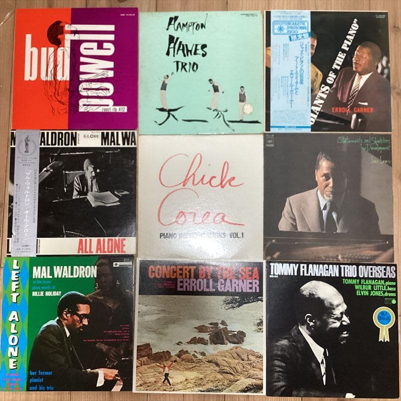 モダンジャズ　ピアノ【9枚】RF0703-1　バドパウエル　マルウォルドロン