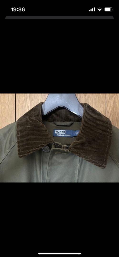 C*Y様 Polo Ralph Lauren コート　barbour系デザイン