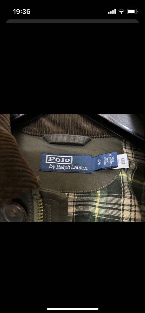 C*Y様 Polo Ralph Lauren コート　barbour系デザイン