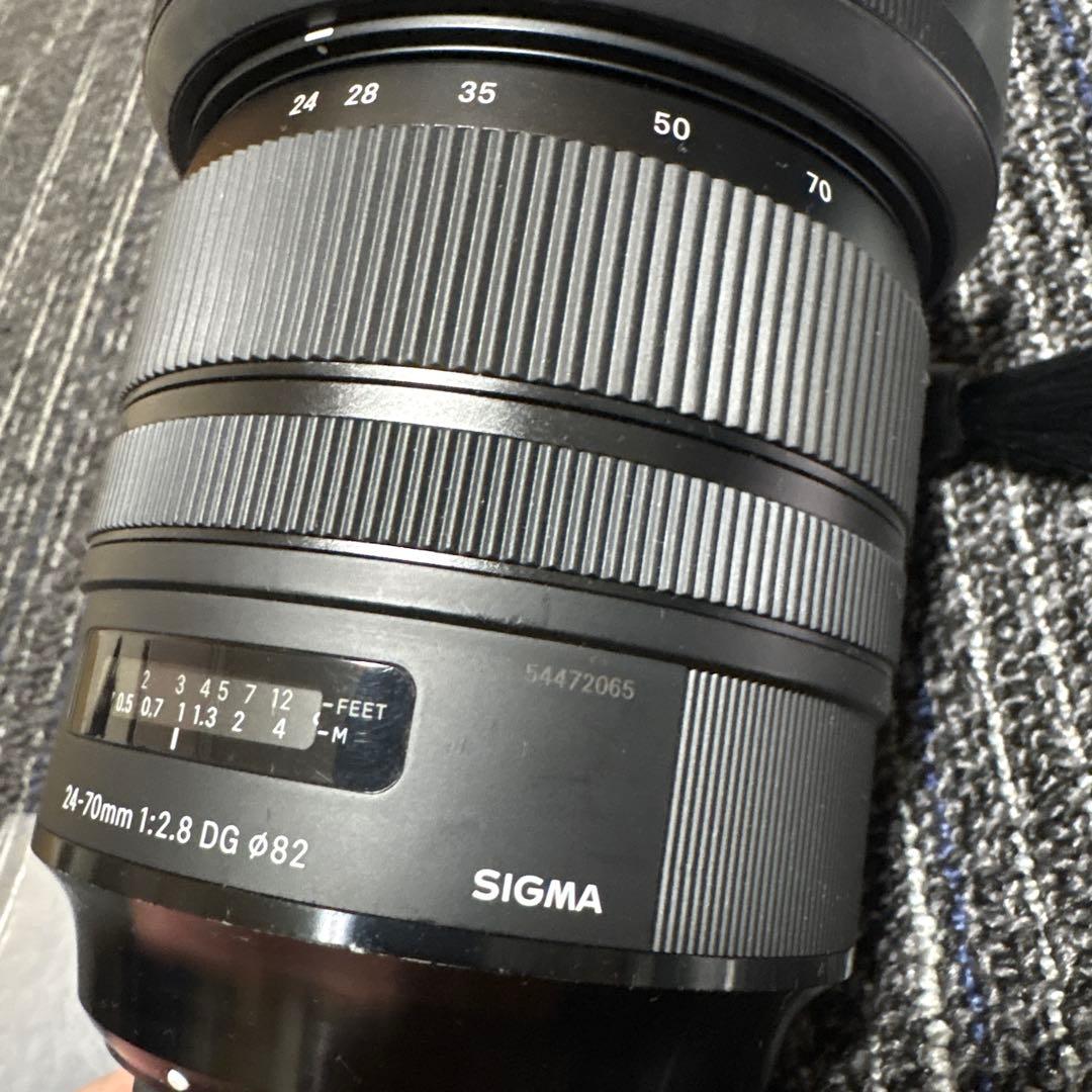 SIGMA Art 24-70mm F2.8 DG OS HSM ニコンF