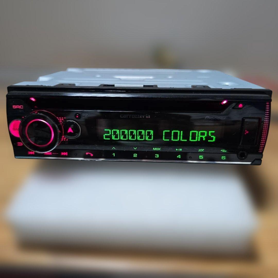 Pioneer 1DNサイズ Bluetooth内蔵 CD カーオーディオ