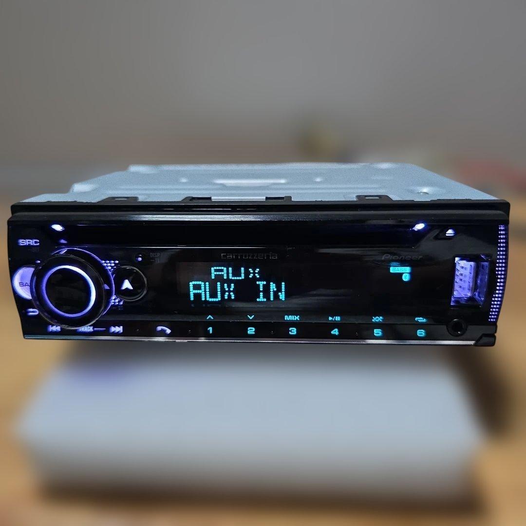 Pioneer 1DNサイズ Bluetooth内蔵 CD カーオーディオ