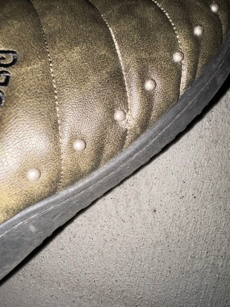 subu afb レザースタッズサンダル　サイズ3