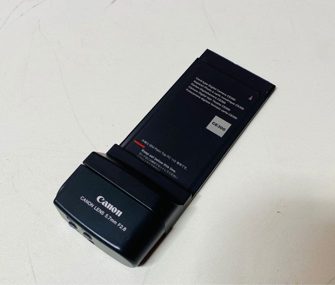 Canon CE300 カード型デジタルカメラ IBM Palm 用