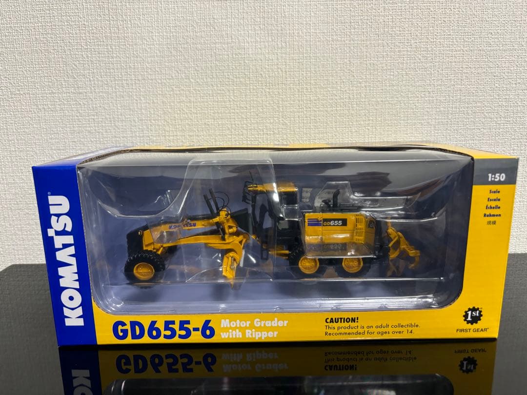 コマツ　GD655-6 モーターグレーダー
