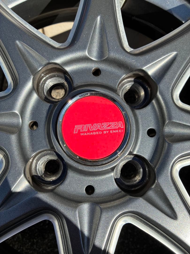 あっくん　165/55R15 NH200 25年製+RIVAZZAホイール