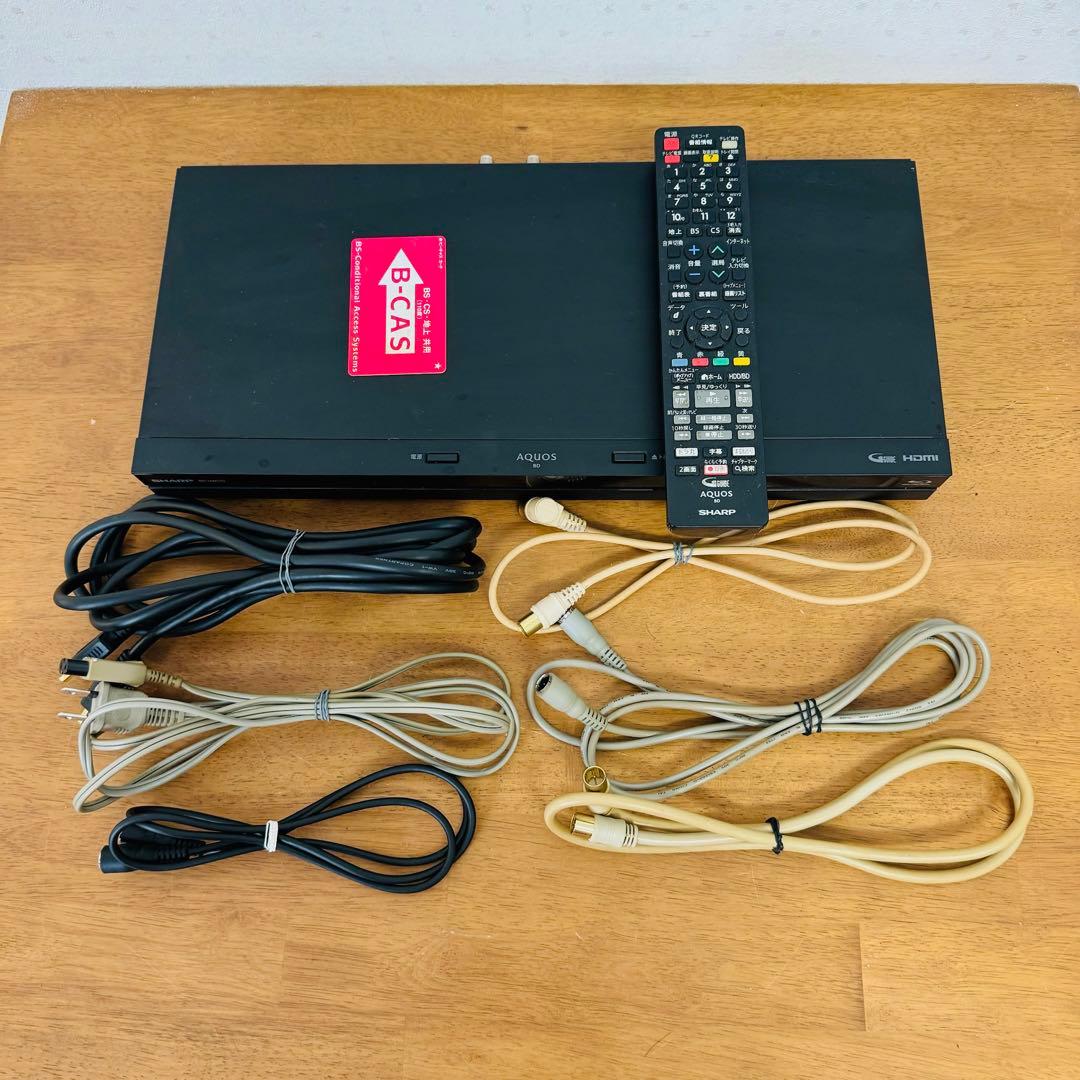 ● 美品 ブルーレイレコーダーAQUOS BD-NW510 HDD500GB内蔵