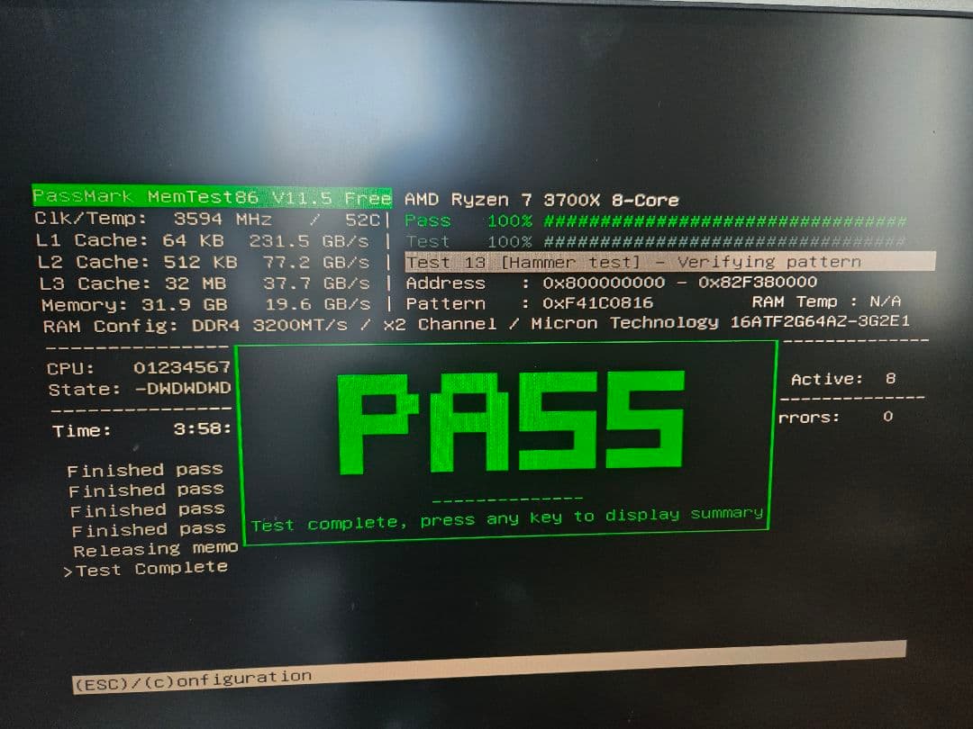 Crucial DDR4 32GB 3200MHz メモリ 16GB 2枚組